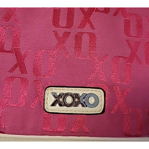 Vintage Y2K XOXO Pink Wristlet Bag Logo Preppy Coquette Mall Goth Retro Kawaii - Picture 3 of 10